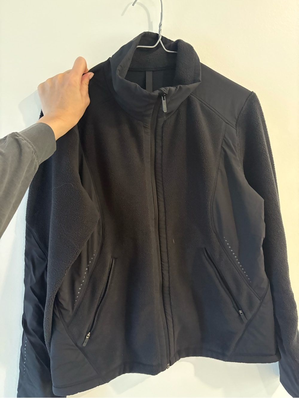 lululemon athletica Black Women's Fleece Jacket